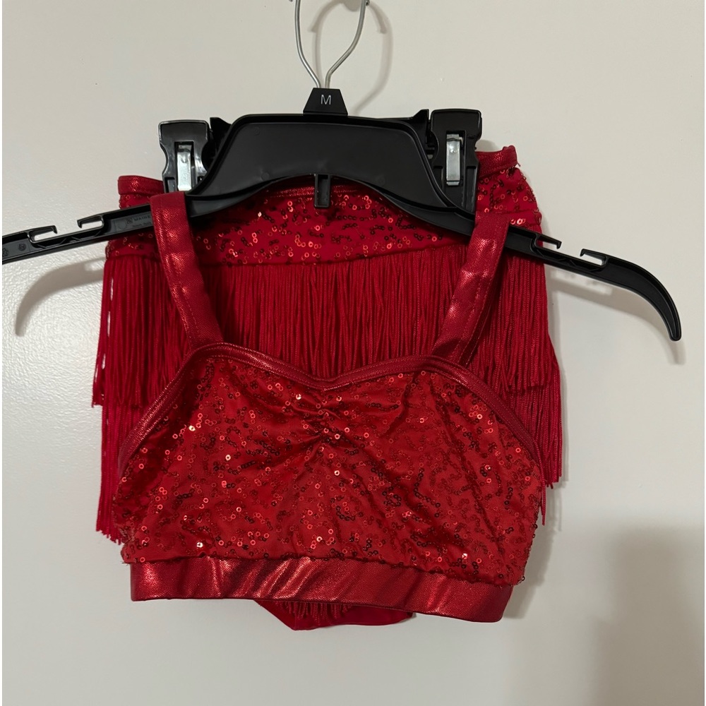Balera MC 2 piece red costume